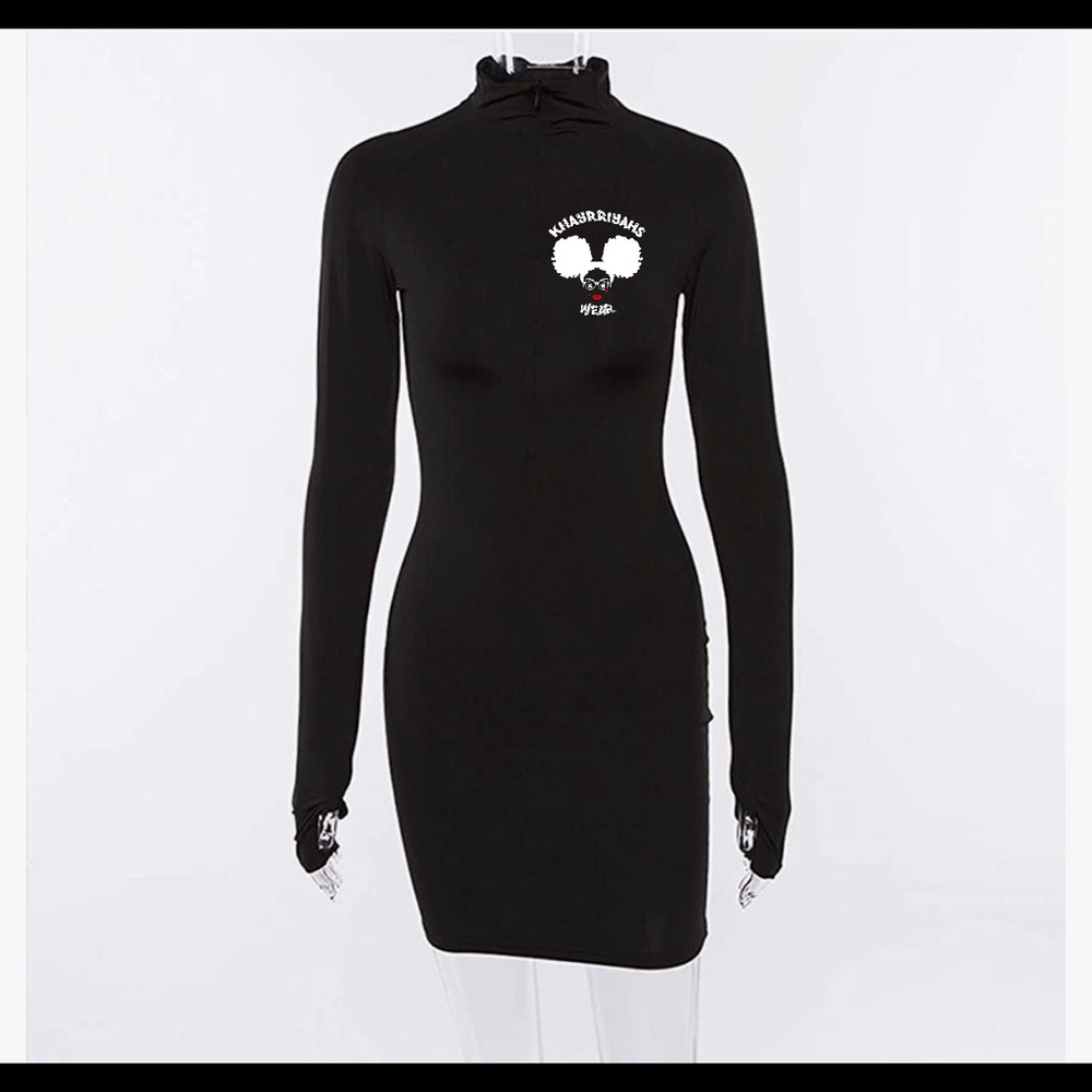 Spandex Logo Dress